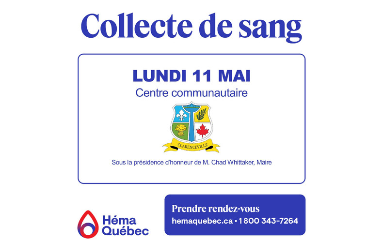 Collecte du Maire 🩸