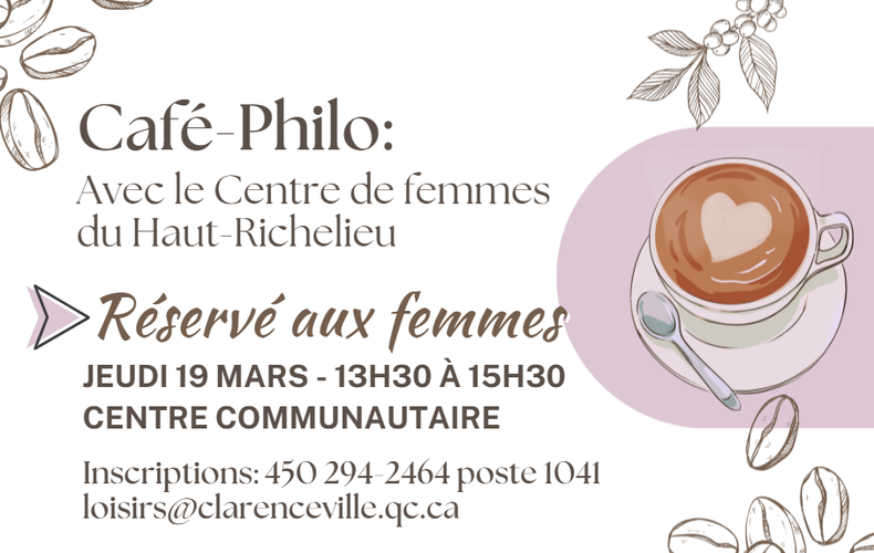 Café-philo ♀️