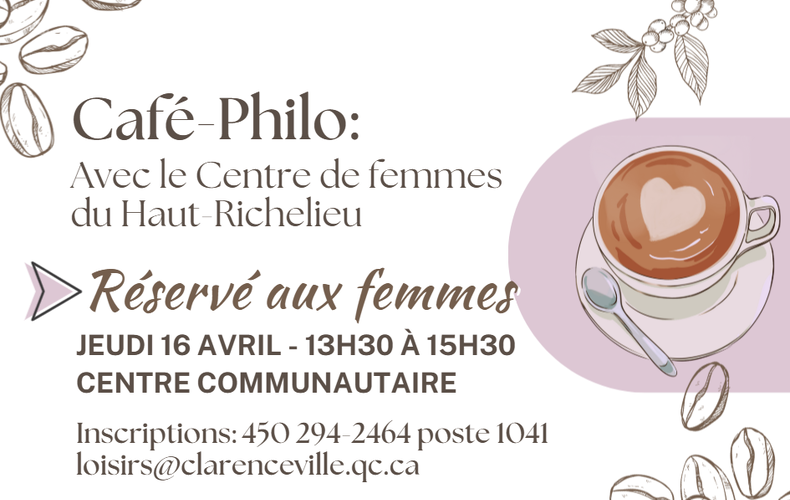 Café-philo ♀️