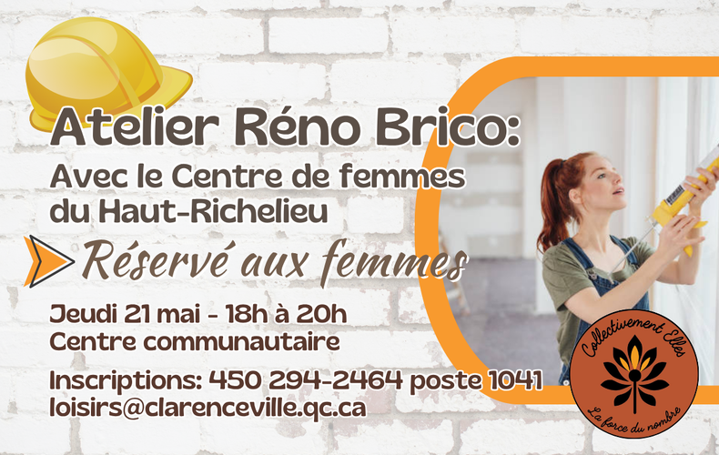 Atelier Réno-Brico ♀️