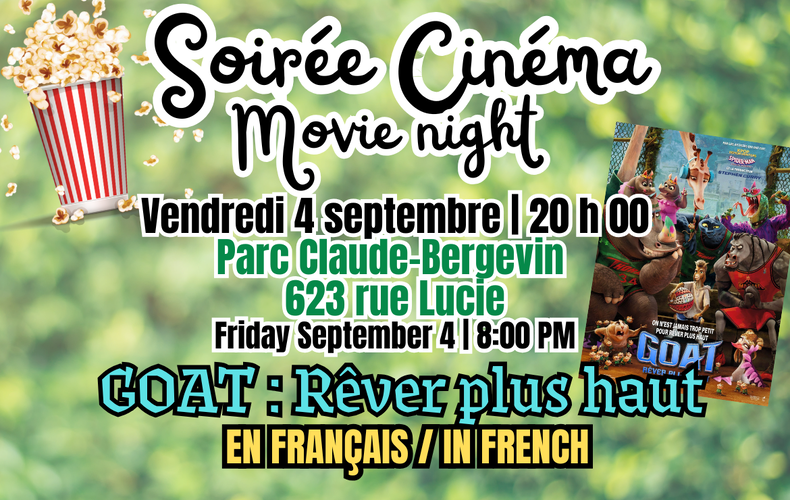 Soirée Cinéma plein air