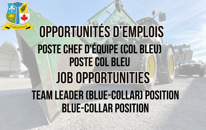 Opportunités d'emplois